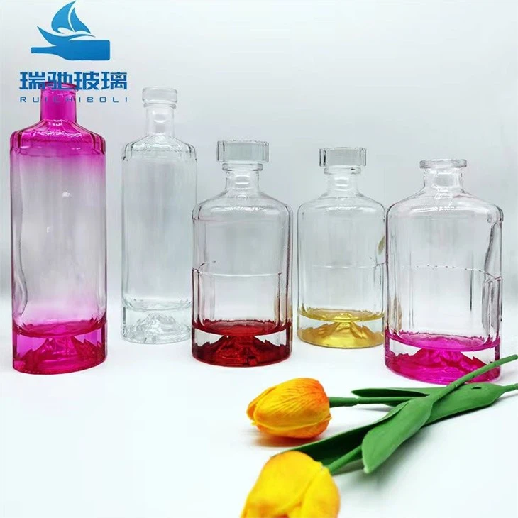 500ml Colored Wine Bottles