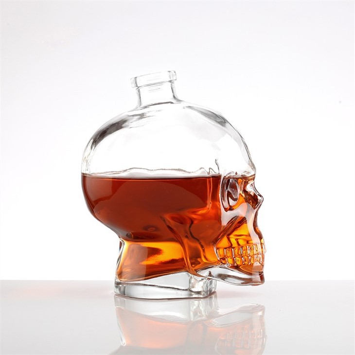 375ml Skull Liquor Glass