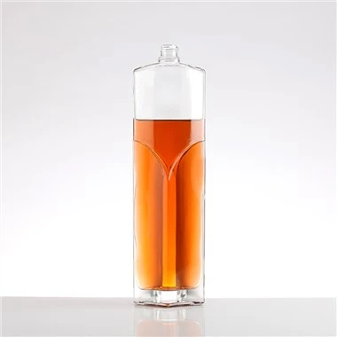 700ml láhev na alkohol se sklem