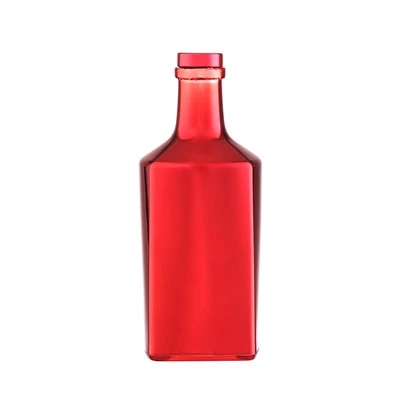Červená barva Etroplatovaná láhev whisky 700 ml